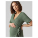 Vero Moda Maternity Šaty 'Gelina'  zelená