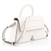 Kabelka Karl Lagerfeld Ikon/K Cb Leather Off White