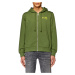 Mikina Diesel S-Ginn-Hood-Zip-K11 Sweat-Shir Bronze Green