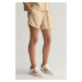 ŠORTKY GANT RELAXED LINEN SHORTS DRY SAND