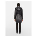 Kabát Trussardi Coat Shiny Nylon Light Čierna