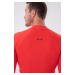 NEBBIA - Pánske fitness tričko s dlhým rukávom 328 (red) - NEBBIA