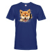 Pánské tričko s potlačou Šiba inu  - tričko pre milovníkov psov