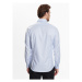 Calvin Klein Košeľa Structure Easy Care Fitted Shirt K10K111293 Modrá Fitted Fit