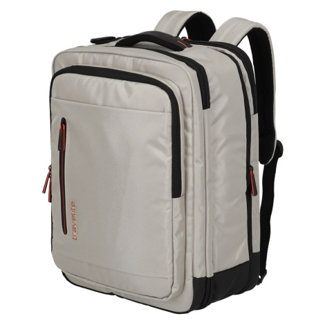 Travelite Crosslite 5.0 Board bag/Backpack White Sand 25/31 L TRAVELITE-92904-40