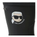 KARL LAGERFELD Gumáky KL47073N Čierna