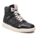 Coach Sneakersy Hi Top Coated Canvas CD304 Čierna