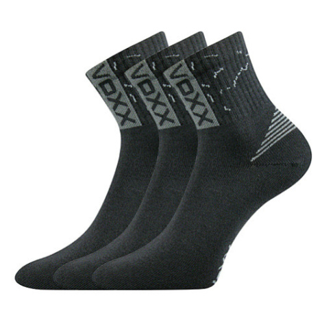 VOXX Codex ponožky tmavosivé 3 páry 100299