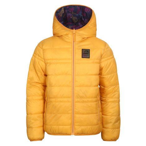 Children's reversible jacket hi-therm ALPINE PRO MICHRO banana variant pb