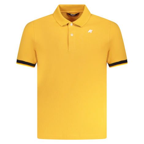 K-WAY POLO SHORT SLEEVES MEN ORANGE