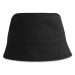Atlantis Powell Bucket Hat Klobúk z recyklovanej bavlny AT120 Black