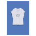 WOMEN'S T-SHIRT L-TS-4078 WHITE