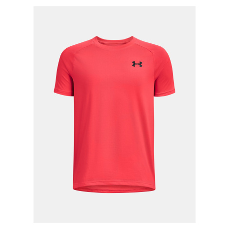 Červené športové tričko Under Armour UA Tech 2.0 SS