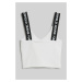 Top Karl Lagerfeld Jeans Klj Klj Logo Bra Top White