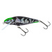 Salmo wobler perch floating holo dark green head - 12 cm