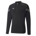 Puma TEAMFINAL TRAINING 1/4 ZIP TOP Pánska športová mikina, čierna, veľkosť