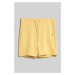 TEPLÁKOVÉ ŠORTKY GANT REG SHIELD SWEAT SHORTS DUSTY YELLOW