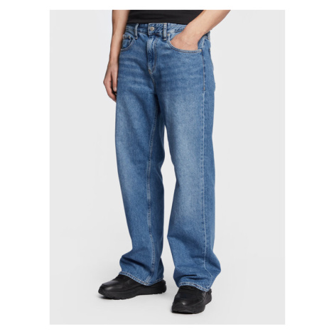 Calvin Klein Jeans Džínsy J30J322818 Modrá Loose Fit