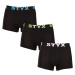 3PACK pánske boxerky Styx športová guma nadrozmer viacfarebné (R9606162)