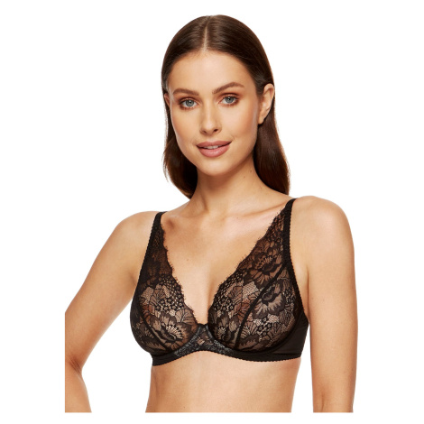 Gorteks Lottie lace soft bra blac