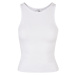 Build Your Brand Dámsky top BY208 White