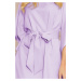 SOFIA Dámské šaty ve světle vřesové barvě 2XL/3XL model 8979272 - numoco