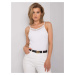 BIELY DÁMSKY TOP S ČIPKOU RV-TP-R6665.20X-WHITE