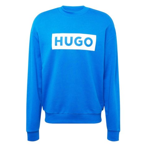 HUGO Mikina 'Niero'  kráľovská modrá / biela Hugo Boss