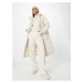 Moves Zimný kabát  prírodná biela