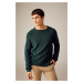 DEFACTO Standard Fit Crew Neck Sweater