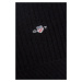 ŠÁL GANT UNISEX. SHIELD WOOL KNIT SCARF BLACK