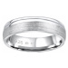 Silvego Snubný strieborný prsteň Amora pre mužov aj ženy QRALP130M 65 mm