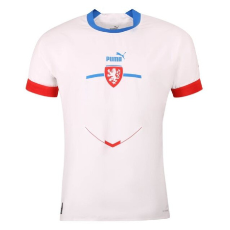 Puma FACR AWAY JERSEY PROMO Pánsky dres, biela, veľkosť