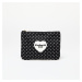 Peňaženka Carhartt WIP Canvas Graphic Zip Wallet Heart Bandana Print/ Black