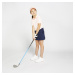 Dievčenská golfová šortková sukňa MW500 tmavomodrá