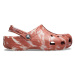 Crocs Šľapky Classic Marbled Clog 206867 Hnedá