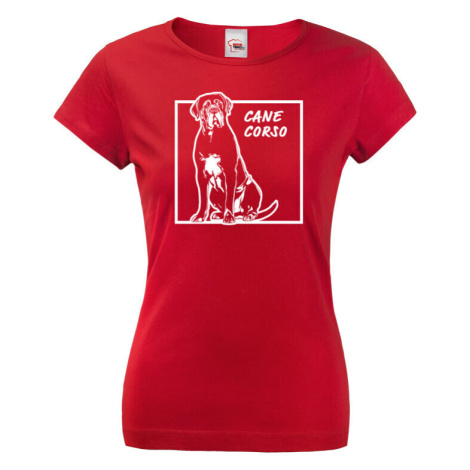 Dámské tričko pre milovníkov zvierat - Cane corso 2