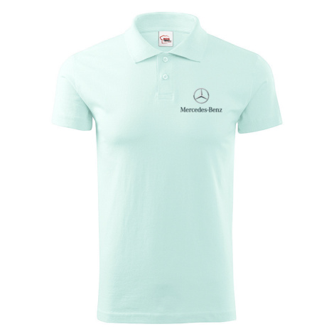 Pánské triko s límečkem Mercedes