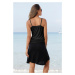BEACH TIME Plážové šaty  čierna