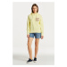 MIKINA GANT SUNFADED GANT USA HOODIE LEMONADE YELLOW