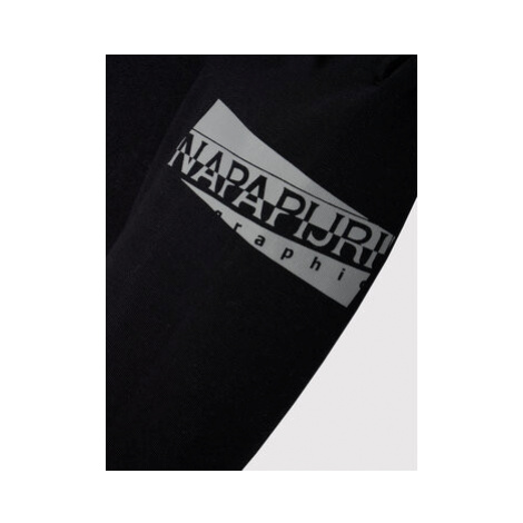 Napapijri Teplákové nohavice Mob NP0A4FP2 M Čierna Regular Fit