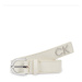 Calvin Klein Dámsky opasok Re-Lock Rnd Bckl Blt W/Tip K60K611103 Écru