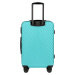 TYRKYSOVÁ SADA 3 KUFROV SN120-3, SET OF 3 SUITCASES (L, M, XS) WINGS ABS+, LIGHT BLUE