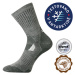 Turistické ponožky VOXX 1 PACK-MERINO Stabil CLIMAYARN-light grey