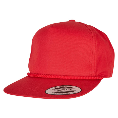 YP CLASSICS® CLASSIC POPLIN GOLF CAP red