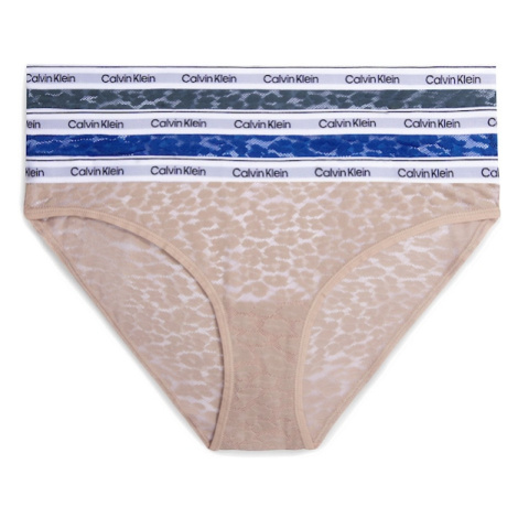 Calvin Klein Underwear Nohavičky  tmelová / kráľovská modrá / tmavozelená / biela