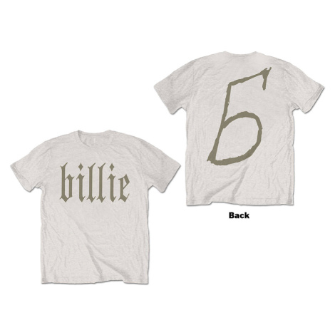 Billie Eilish tričko Billie 5 Natural