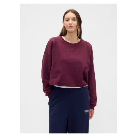 GAP Oversize Crop Sweatshirt Heavyweight - Ladies