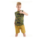 mshb&g Safari Boy's T-shirt Gabardine Shorts Set
