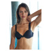 Trendyol Black Balconette Bikini Top